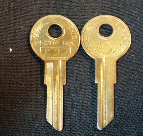 Vintage Blank Key Uncut Curtis B 3 GM?