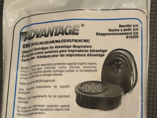 Advantage GME Chemical Cartridges #815359 face mask Advantage respirator