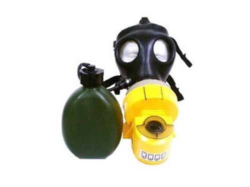 Israeli Youth Gas Mask with Air Unit, Nato Filter and Hydration Canteen