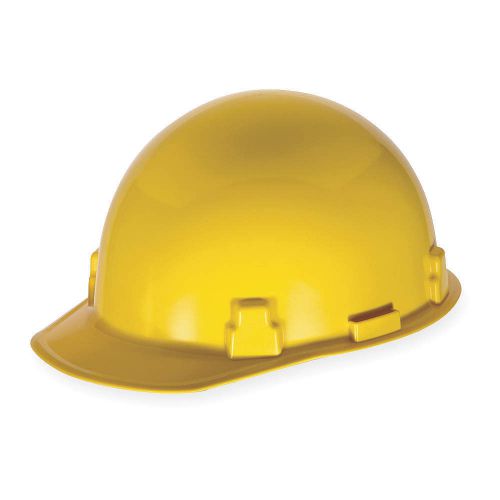 Hard Hat, FrtBrim, Slotted, Rtcht, Yellow 486959