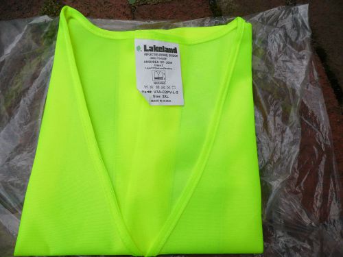 Lakeland v-3a-c2pv-l-2 retroreflective vest 2xl class 2  ansi/isea 107-2004 for sale