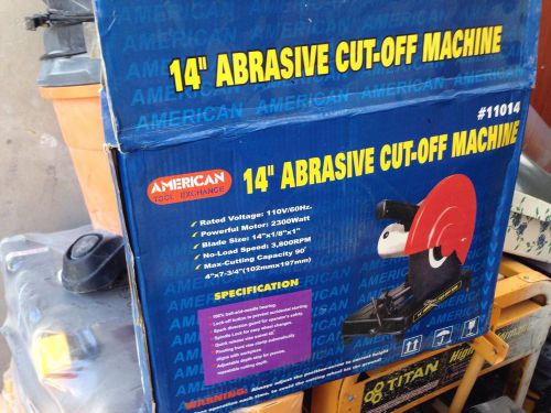 American Tool 14&#034; Abrasive Cut-Off Machine