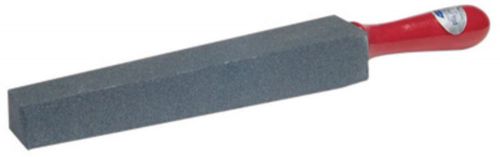 Norton 14&#034; coarse grit tapered square file utility stone with wooden handle for sale