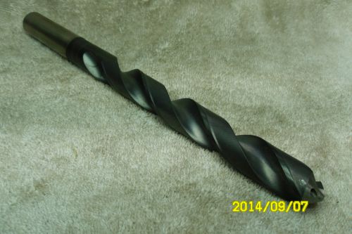 63/64&#034; hs union twist drill (utd) bit coolant fed made in usa for sale