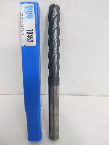 Sgs series 78, 70460, 1/2&#034; x 1/2&#034; x 3&#034; x 6&#034;, altin solid carbide ball end mill for sale