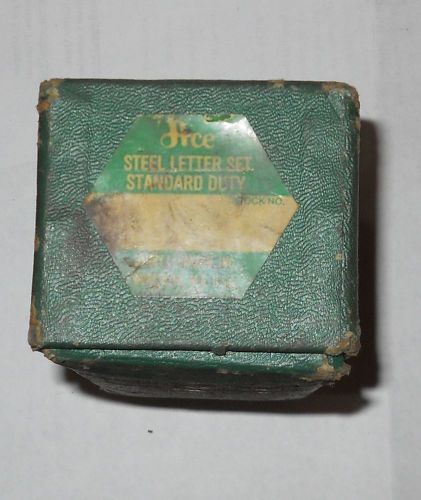 Vintage ace/hanson steel stamp for sale
