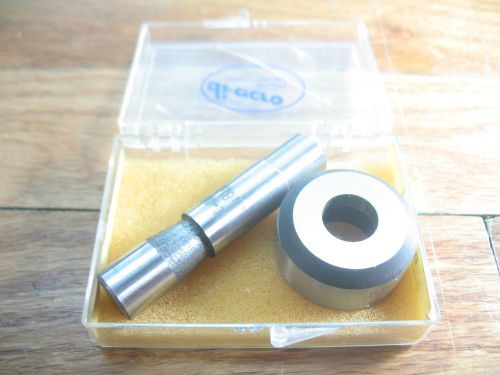 Di-Acro punch and die set in case! 31/64&#034; round clearance .0075 diacro