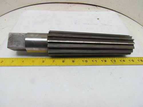 NATIONAL Tapered Hand Reamer MT6 HS 14 Flute Straight Shank USED