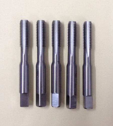 5 pc. pack  hss 3/8 x 24 unf thread taps 4 flutes new for sale