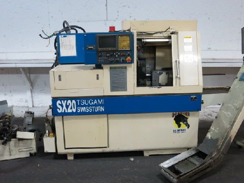 Tsugami SX20 Swiss Type CNC Lathe / Screw Machine
