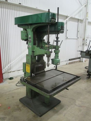 (1) chas. g. allen co. dual head drill &amp; tap press - used - am13693 for sale