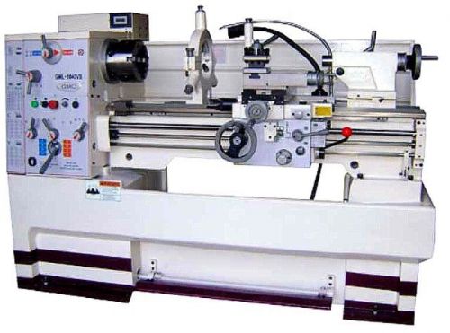 New gmc gml-1660vs 16&#034; x 60&#034; 7.5 hp variable speed engine lathe w/taper attachmt for sale