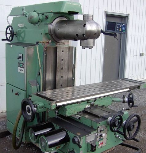 Gambin horizontal/vertical milling machine for sale