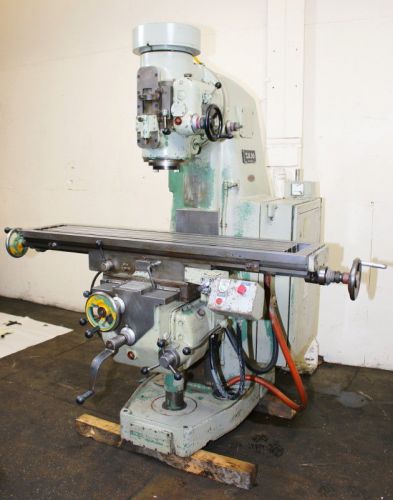 59&#034; tbl 10hp spdl sajo vf-54pa vertical mill, #50taper, quill, swiveling head, p for sale