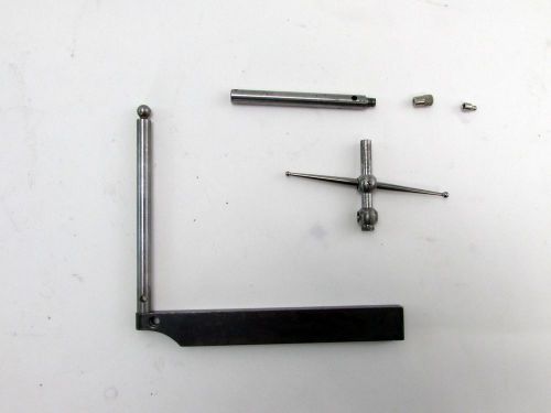 Starrett 196f hole attachment &amp; pt99438 tool post holder for dial indicators for sale