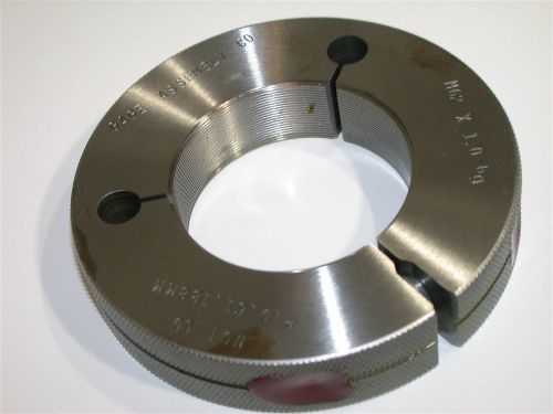 GAGE ASSEMBLY CO. NO GO THREAD RING GAGE M62X1.0-6g
