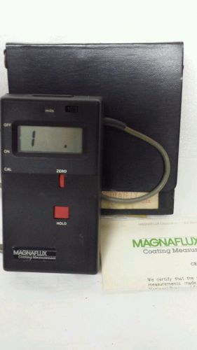 VINTAGE Magnaflux Coating Measurement Meter Mod SM-10 Range 5-50m Works !