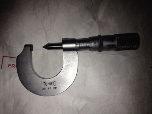 Nice !! tumico 22 - 30 thread micrometer for sale