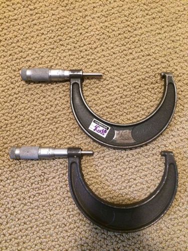 Brown &amp; sharpe micrometers for sale