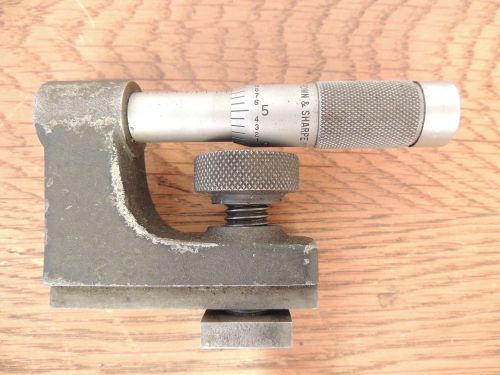 MACHINIST LATHE TOOL BROWN &amp; SHARPE MICROMETER Carriage Stop