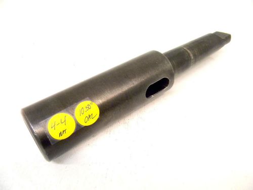 USED COLLIS MORSE TAPER EXTENSION ADAPTER #4MT to #4MT (10.50&#034;-OAL) 60644