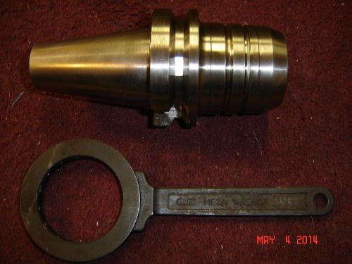 Bt50 mill - mega gold  chuck bbt50-mega32g-105 big 32mm dia with wrench for sale