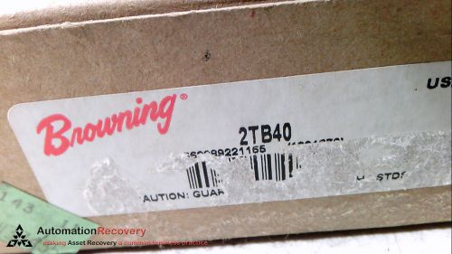 Browning 2tb40 p1  bushing bore v-belt pulley, new for sale