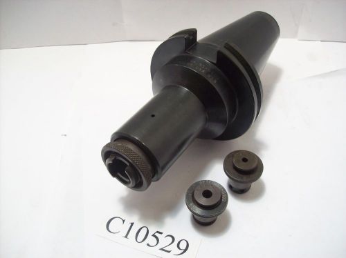 Carboloy seco cat50 bilz #1 compression tension tapper w/2 tap collet lot c10529 for sale
