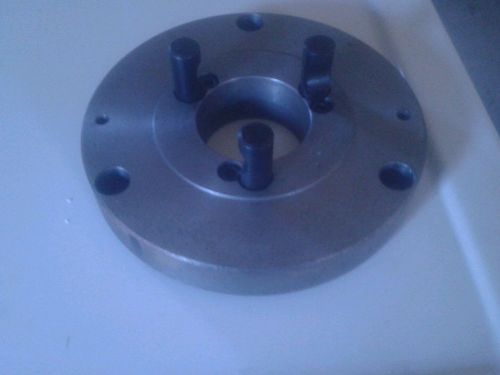 D1-3 camlock back plate for 6&#034; lathe chuck
