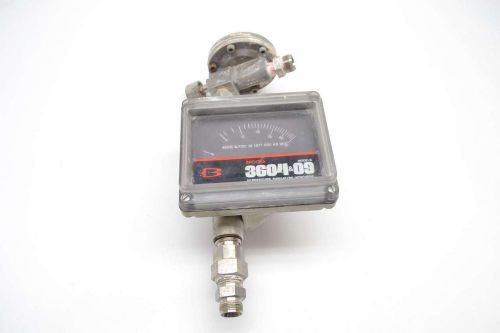 Brooks 3604ea1a1m1a 3604 &amp; 09 hi pressure thru-flow indicator flow meter b423576 for sale