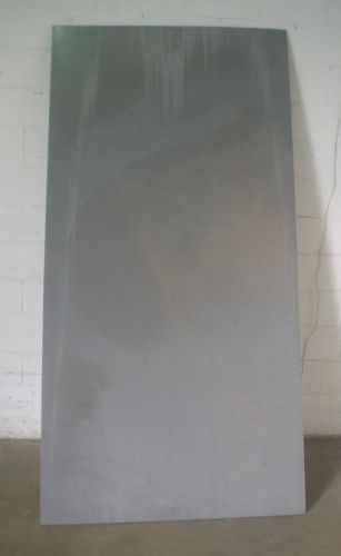 Cnc mill material plastic, gray pvc sheet  18&#034; x 9 1/4&#034; x 3/4&#034; ,1 pc. for sale