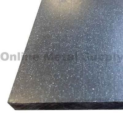 Uhmw polyethylene sheet 1/2&#034; x 23&#034; x 23&#034; - black repro for sale