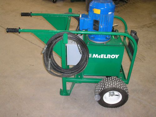 Used mcelroy hydraulic power unit (hpu), hdpe pipe fusion machine welder nice! for sale