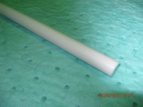 Solid Virgin Teflon PTFE Round Bar 3/4&#034; Dia X 12&#034; Long