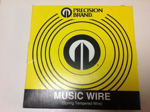 1 Precision Brand Music Wire 21090 .090 diam. 2.286 MM (Spring Tempered Wire)