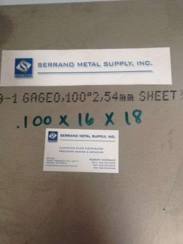 Titanium 6al-4v sheet .100  x  6  x  13 for sale