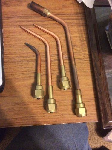 Welding Tips Torch Copper Four Plus Goggles
