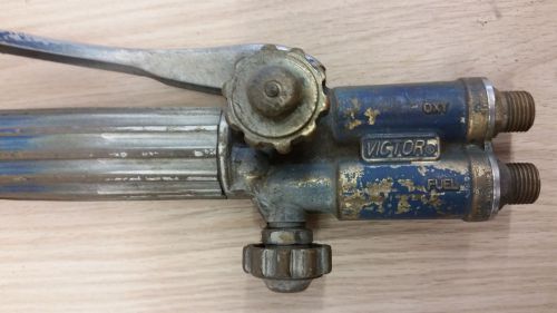 Victor cutting torch 21&#034; Straight  Needs rebuild