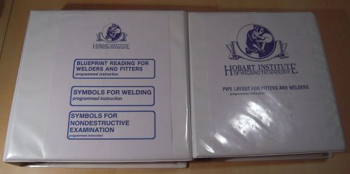 Set of Welding Instruction Manuals from Hobart Institute of Welding Technology