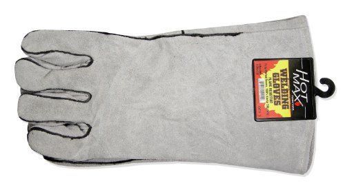 NEW Hot Max 22050 Gray Leather Lined Welding Gloves with Kevlar Stitching