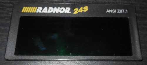 2&#034; X 4 1/4&#034; Single Shade 10 Auto Darkening Fixed Front Welding Lens Radnor 24s