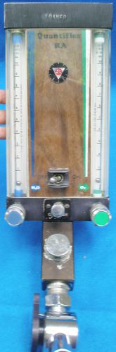 Dental N2O Nitrous Oxide Quantiflex RA Flowmeter untested, sold as is
