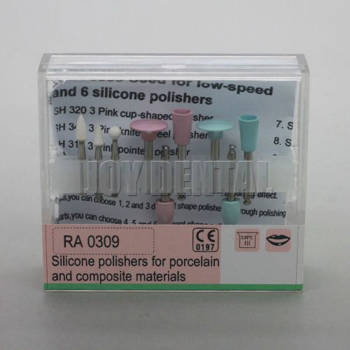 Silicone polishers for Porcelain and Composite Materials RA0309 For contra angle