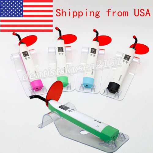 Dental LED Curing Light Lamp Y6 Green Light Curing Unit Cordless Wireless -USA