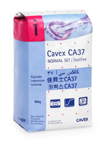 Cavex CA37 Alginate  - Normal Set, Dust-Free, Peppermint flavor
