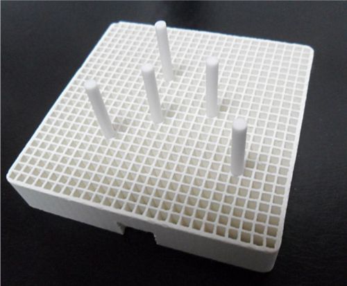 Dental lab porcelain honeycomb roast trays squar set of 10 trays 200 plastic tip for sale