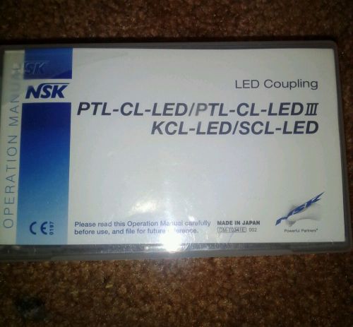 Dental nsk 6-pin optic titanium led coupling  must got great deal authentic nsk for sale