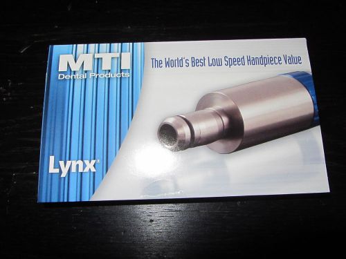 Mti lynx lx100 dental low speed handpiece micromotor w/ irrigation(worldwide) for sale