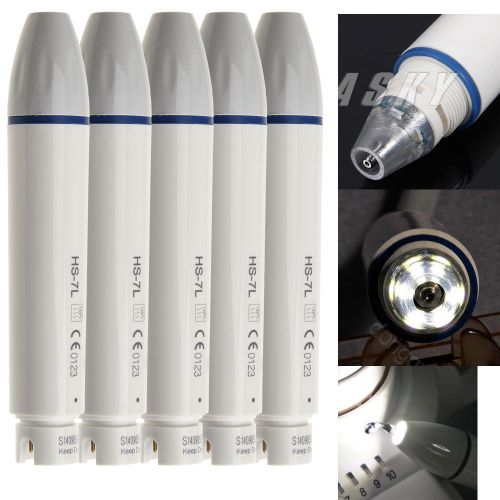 5 dental fiber optic led ultrasonic piezo scaler handpiece satelec dte  sale for sale