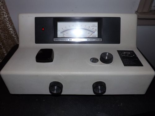Spectrophotometer Bausch and Lomb Spectronic 20 Analog